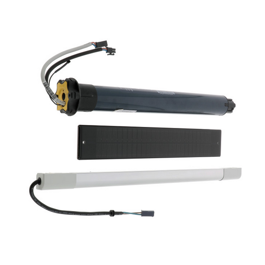 Moteur Somfy Solaire Rs100 Io 10Nm Kit Technologie Radio RTS Haute Portée - SOMFY