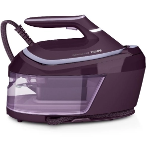 centrale vapeur - 6,5 bar - pressing 500 g - vapeur 150 g/min - rã©servoir 1,8 l - optimaltemp - prune - philips domestic applia