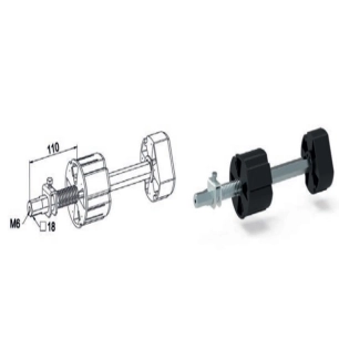 1 Tandem Zf80 Reglable Technologie Radio RTS Haute Portée - ZURFLUH FELLER