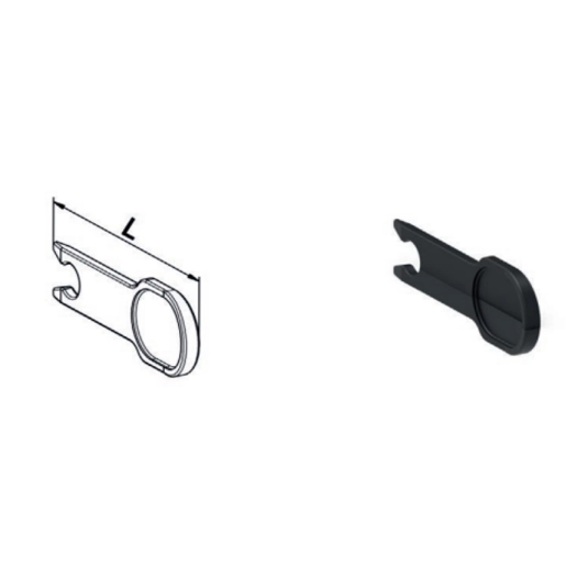 1 Fourchette Pvc Embout A483T Tradi Express Za6 40 Qualité Professionnelle Garantie - ZURFLUH FELLER