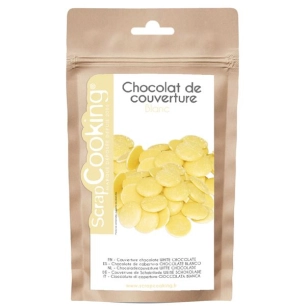 chocolat de couverture blanc 190g - carambelle - ld