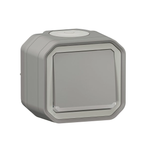 poussoir no gris saillie