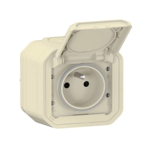 2p+t f/b beige saillie