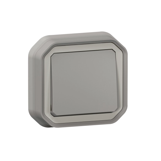 poussoir inv lum p-e gris enc