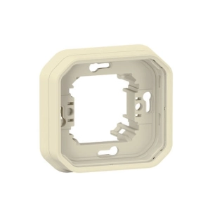 support encastre 2p h/v beige
