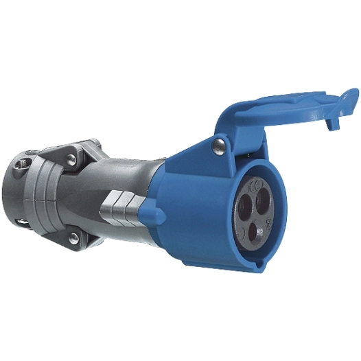 prise bleu mob hypra 16a 2p+t