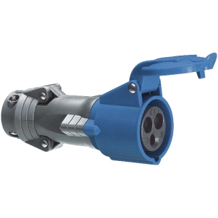 prise bleu mob hypra 16a 2p+t