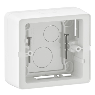 cadre saillie 1p blanc