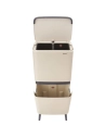 poubelle sortup hi 25+10+10l soft beige - brabantia international bv