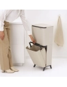poubelle sortup hi 25+10+10l soft beige - brabantia international bv