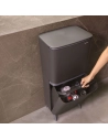 poubelle sortup hi 25+10+10l dark grey - brabantia international bv