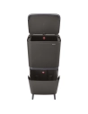 poubelle sortup hi 20+25l dark grey - brabantia international bv