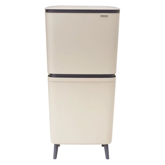 poubelle sortup hi 20+25l soft beige - brabantia international bv