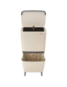 poubelle sortup hi 20+25l soft beige - brabantia international bv