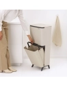 poubelle sortup hi 20+25l soft beige - brabantia international bv