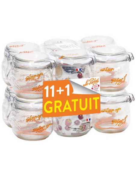 lot promo 12 bocaux le parfait super 0.5l (11 + 1 offert) - berlin packaging france