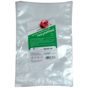 sacs sous vide 20 x 30 cm (50pz) recyclable - siad srl