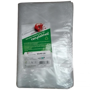 sacs sous vide 30 x 40 cm (50pz) recyclable - siad srl