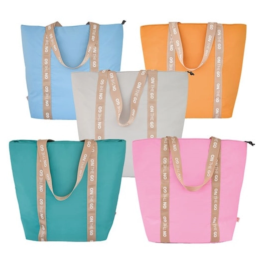 shopper on the go assort. 5 couleurs - iris industrias sa