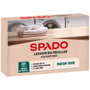 spado lessive en feuilles x60 - proven orapi