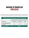 spado lessive en feuilles x60 - proven orapi