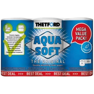 papier wc aqua soft 6 rouleaux - thetford sarl