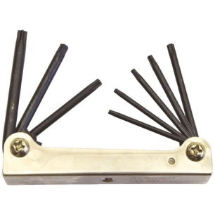 jeu de 8 cles torx sur monture - dofin