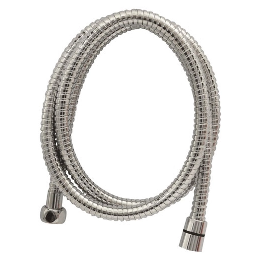 flexible douche chrome avec joints 1.5m - dofin