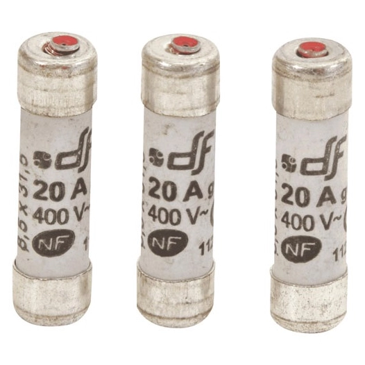 fusibles 20a a voyant x3 - dofin