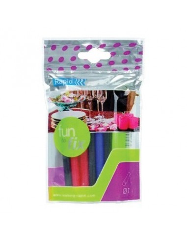 Colle fun to fix ø 7 mm couleurs assorties 20