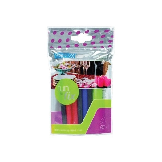 Colle fun to fix ø 7 mm couleurs assorties 20