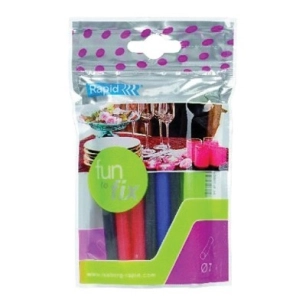 Colle fun to fix ø 7 mm couleurs assorties 20