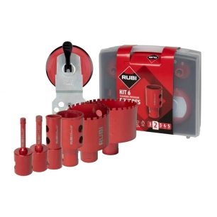 kit 6 trepans drygres premium