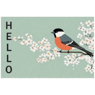 tapis boston oiseau 50x80x05 cm - id mat - id group