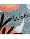 tapis dallas welcome fleur 40x60x05 cm - id mat - id group