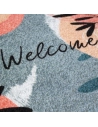 tapis dallas welcome fleur 50x80x05 cm - id mat - id group