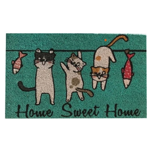 coco blanchi chatons semelle latex 40x60x15 cm - id mat - id group