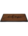 tapis coco naturel borde saturne welcome 40x60 cm - id mat - id group