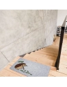 grey flock herisson 40x60x06 cm - id mat - id group