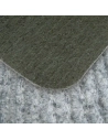 grey flock herisson 40x60x06 cm - id mat - id group