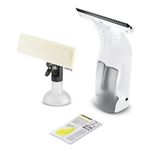 raclette vitres kwi 1 plus - 25 min - 70 mâ² - rã©s. 100 ml - raclette 250 mm - blanc - karcher