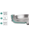 trichef poele inox 16cm - lacor france
