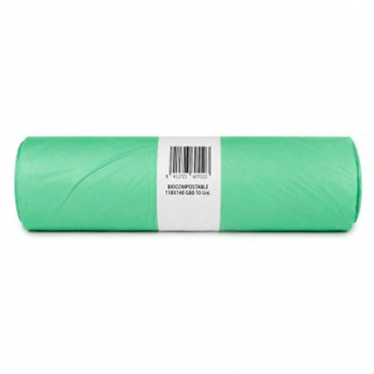 sacs poubelle biodégradables 150-200 l, 118 x 140 cm, 10 unités