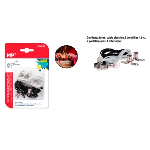 kit électrique pour projets scolaires, ampoules