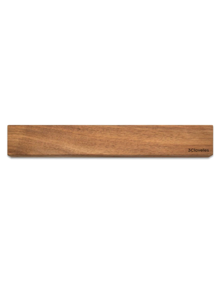 porte-couteaux magnétique, modèle acacia, 40 x 2 x 6 cm, blister