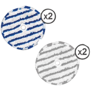 lingettes microfibres x4 pour tete aerospin - seb international service