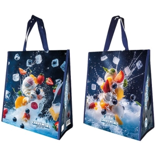 sac cabas tissã© isotherme motifs fruits 27 l - sphere distribution