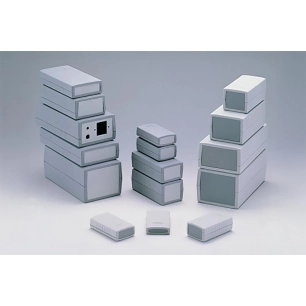 boîtier moulé - gris clair - 90 x 50 x 24 mm