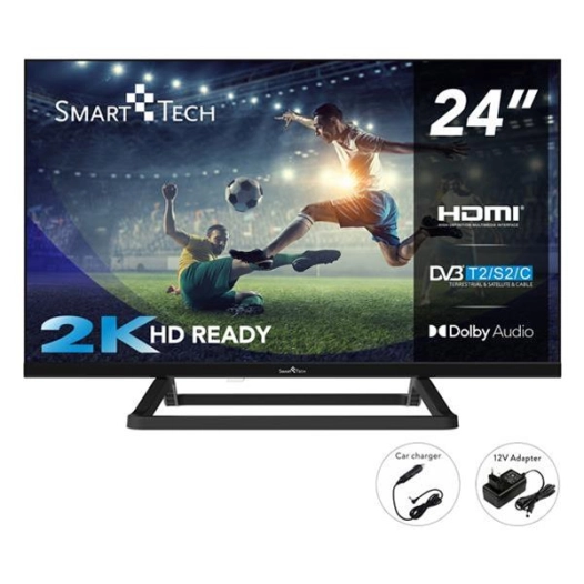 smart tech tv led hd - 24hn01v3ca - smart tech