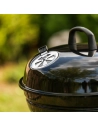 barbecue charbon ã˜ 44,5 cm - 6 pers. - thermomã¨tre intã©grã© - ventilation rã©glable - noir - garden max